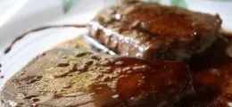 Atún encebollado a la miel