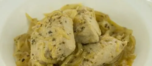 Atún encebollado Thermomix